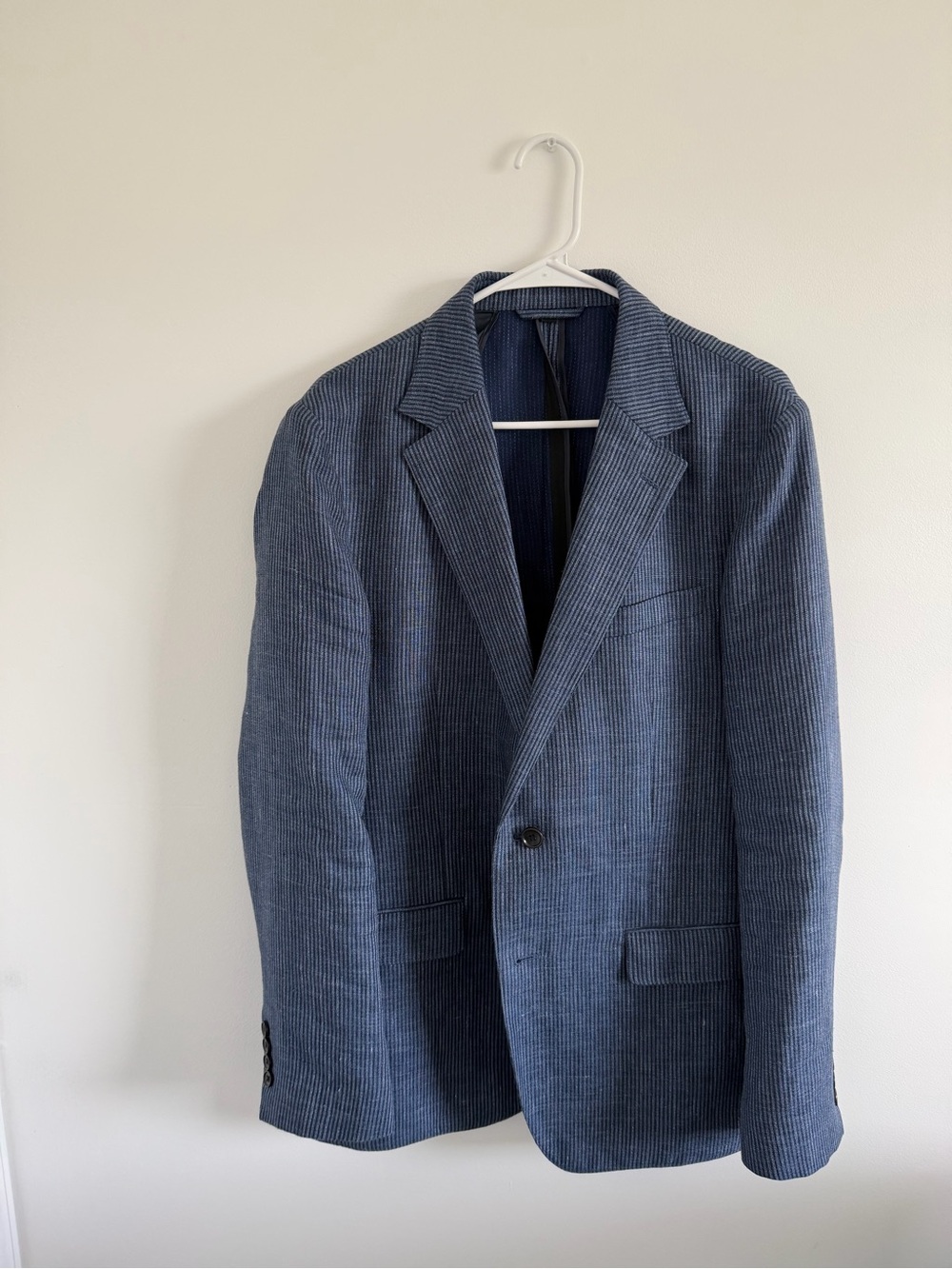 Bonobos Navy Textured Sport Coat